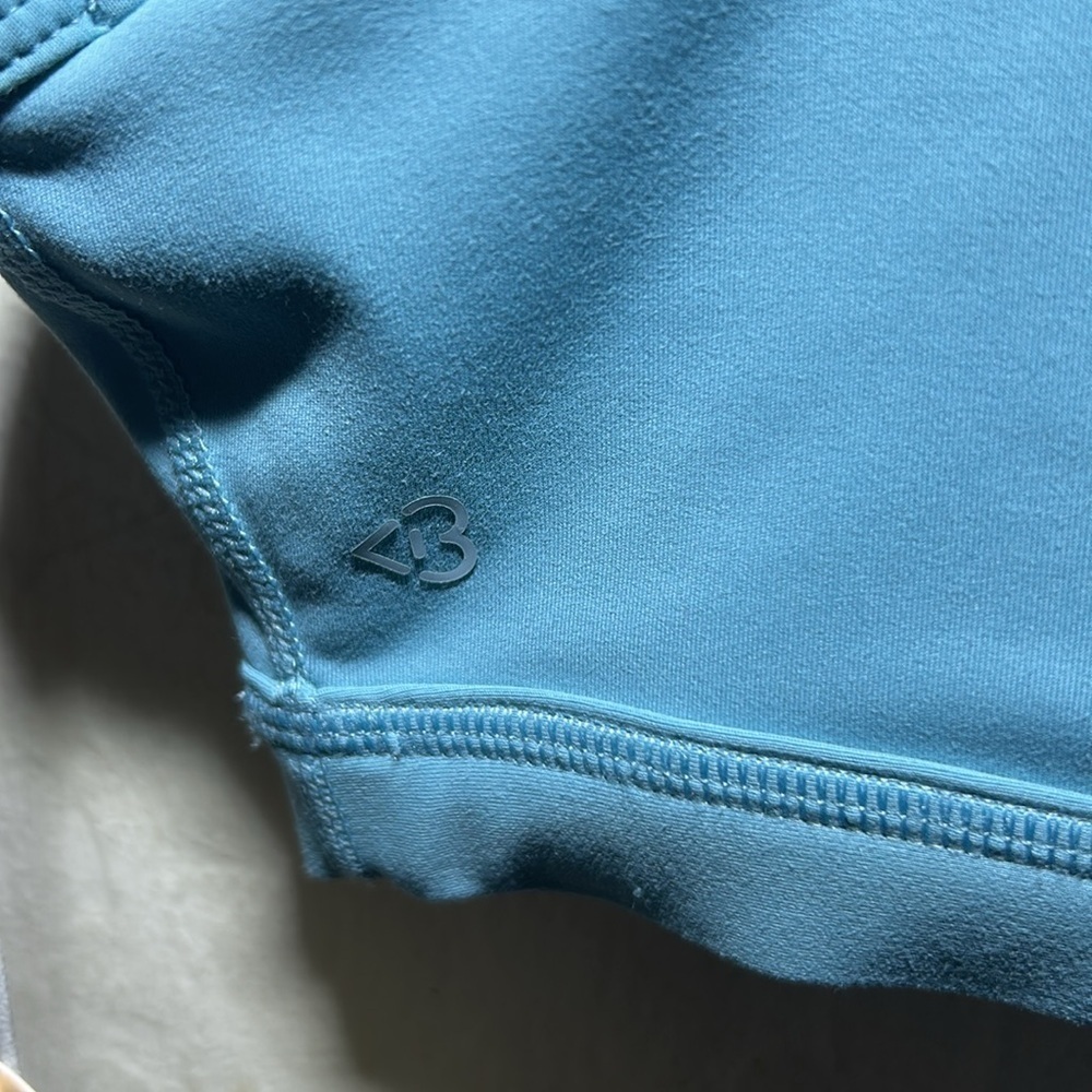 Blogilates Women’s Criss Cross Sports Bra Cameo Blue Size XS NWT - Picture 8 of 10